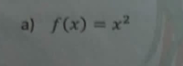 f(x)=x^2