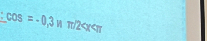 a cos =-0,3nπ /2