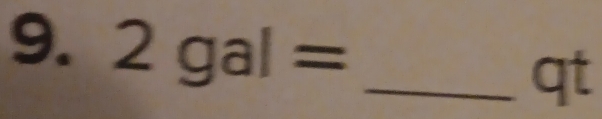 2gal= _  . 4 [