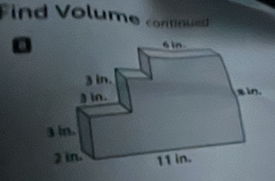 ind Volume continued