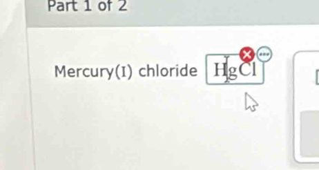 Mercury(I) chloride HgCl