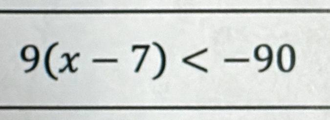 9(x-7)