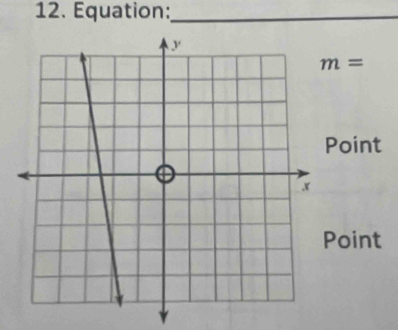 Equation:_
m=
oint 
oint