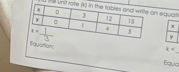 the unitan equatil
Equation:
k= _
Equa