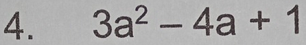 3a^2-4a+1