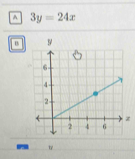 A 3y=24x
B 
u