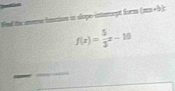 slope-intenrpt farm (nn+b) :
f(x)= 5/3 x-10