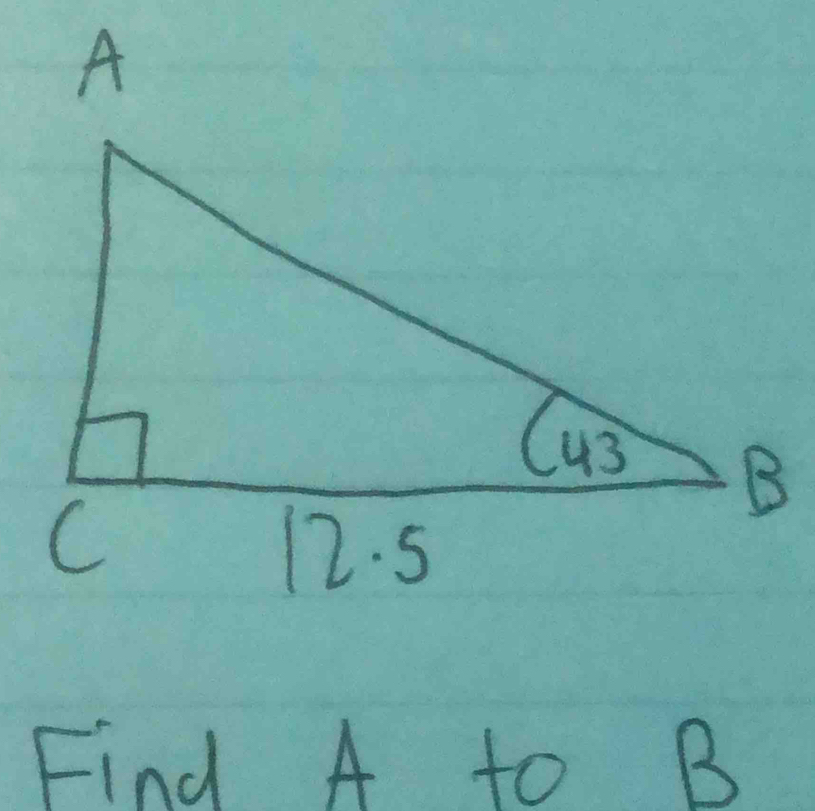 Find A to B