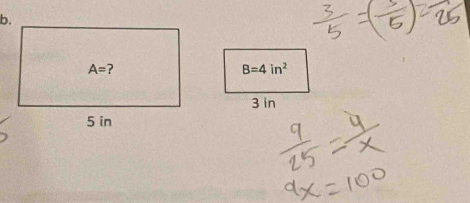 B=4in^2
3 in