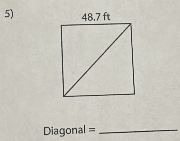 Diagonal =_