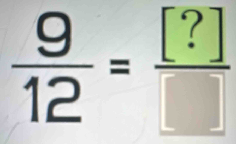  9/12 = [?]/□  
∴ ∠ OB=CME=90°