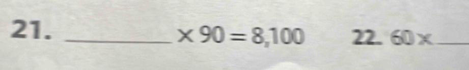 60* _
* 90=8,100