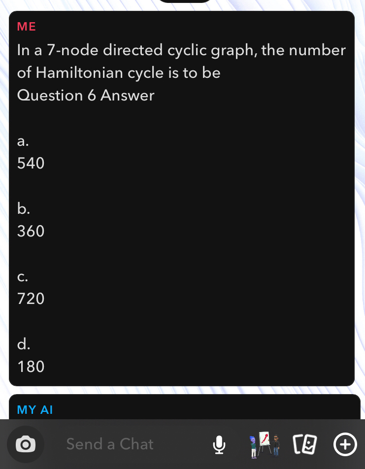 Solved: ME In a 7 -node directed cyclic graph, the number of ...