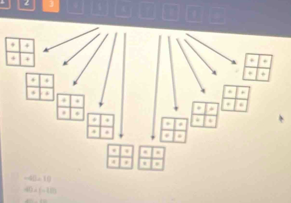 3 
+ + 
+ 
4 4 
+ 
. 
+ 
6 4 
4 
4 . 
p
-40=10
40* (-10)
ABCparallel AD