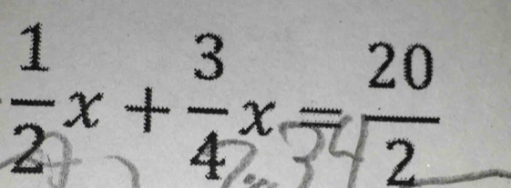 2× +4× = 2