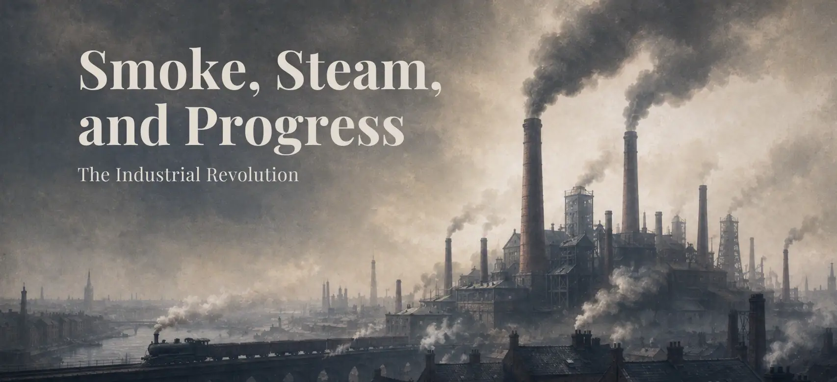 Smoke, Steam, and Progress course cover