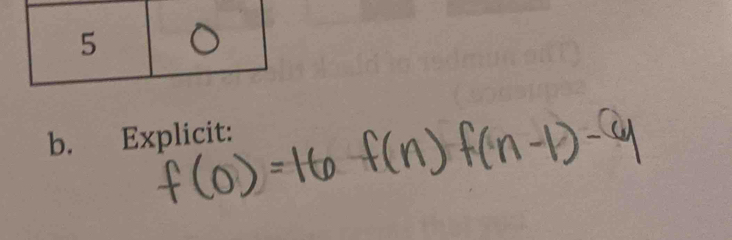 f(0)=16f(n)f(n-1)-4