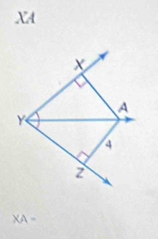 XA
X
A
Y
a
4
XA=