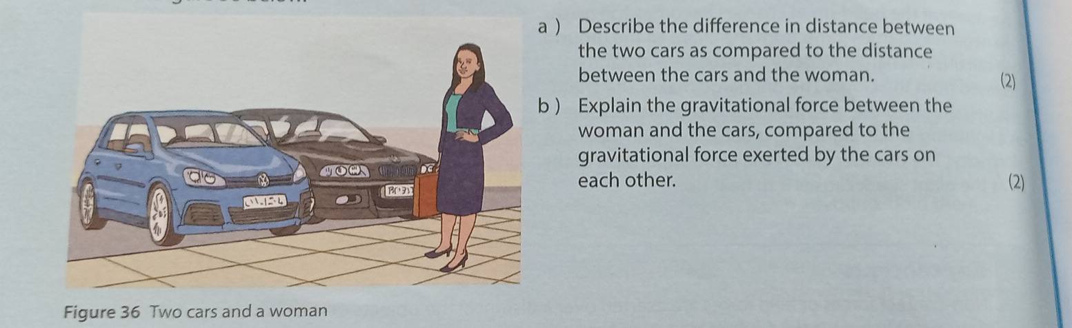 Solved: a Describe the difference in distance between the two cars as ...