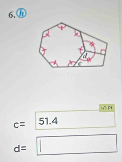 c= 51.4
d= =□