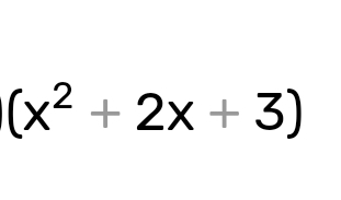 (x^2+2x+3)