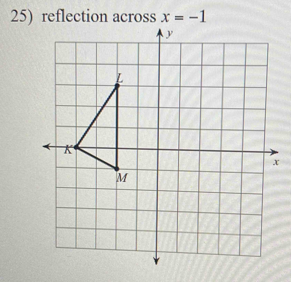 reflection across x=-1