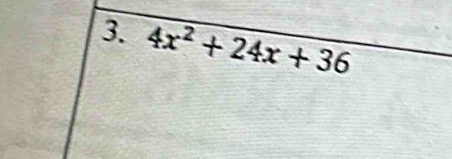 4x^2+24x+36