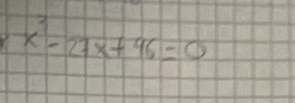 x^2-27x+96=0