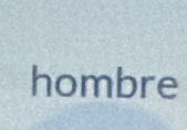 hombre