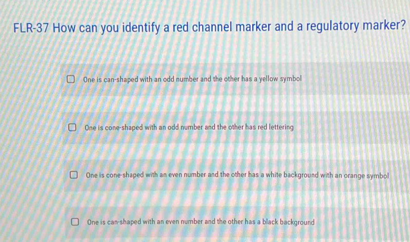 FLR-37 How can you identify a red channel marker and a regulatory ...