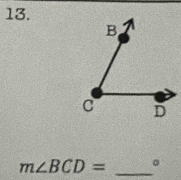 m∠ BCD= _ 
。