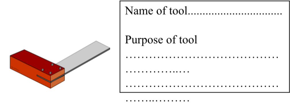 Name of tool 
Purpose of tool