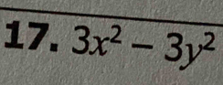 3x^2-3y^2