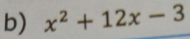 x^2+12x-3