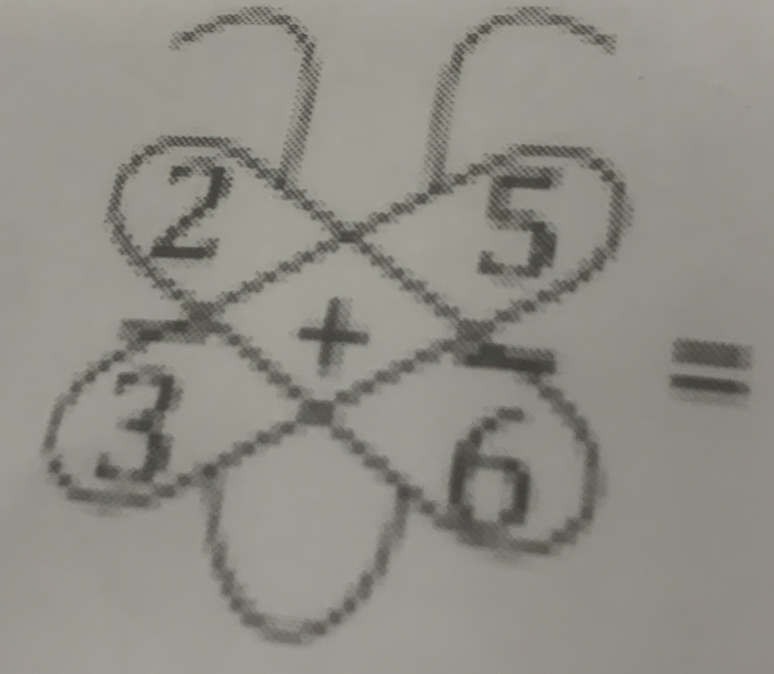  (2* 5)/3* 6 =