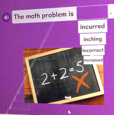 The math problem is