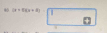 (x+6)(x+6)