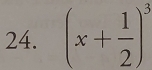 (x+ 1/2 )^3