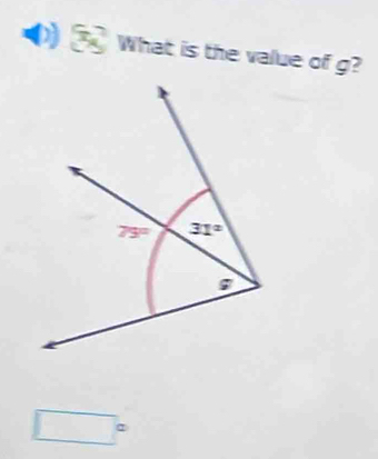 What is the value of g?
overline 
c