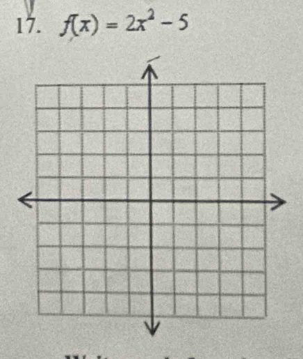 f(x)=2x^2-5