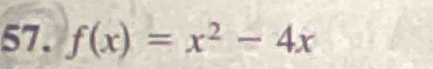 f(x)=x^2-4x