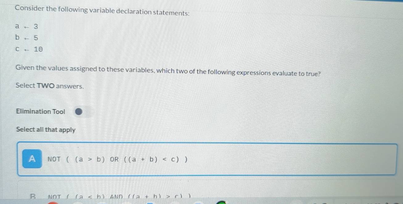 Solved: Consider the following variable declaration statements: a 3 b∠ ...