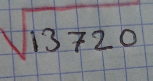 sqrt(13720)