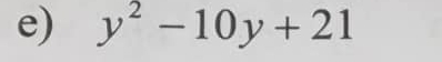 y^2-10y+21