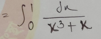 2 (frac □ 1frac 7 ∈t _0^(1frac dx)x^3+x