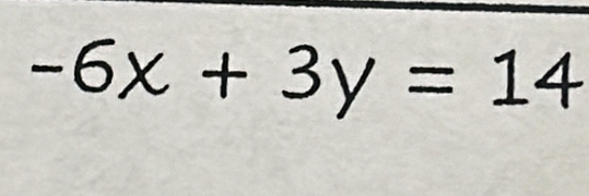 -6x+3y=14