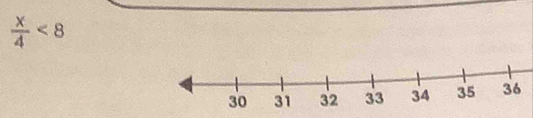  x/4 <8</tex>