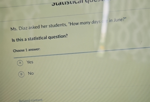 Solved: Ms. Diaz asked her students, 
