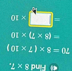 01* □ =
0L* (L* 8)=
(0T* 2)* 8=0L^(·)∠ * 8 pui- ^circ 