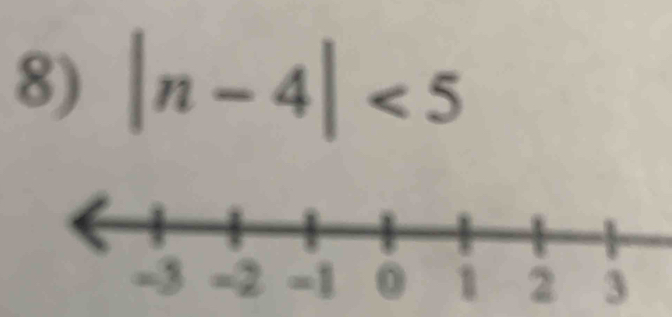 |n-4|<5</tex>